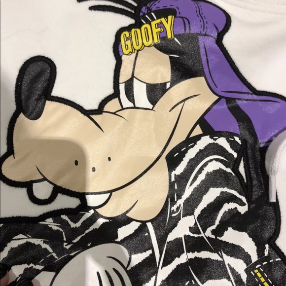 RARE🔥 Moschino x H&M Disney🔥 appliqué Hoodie XS - Picture 5 of 6